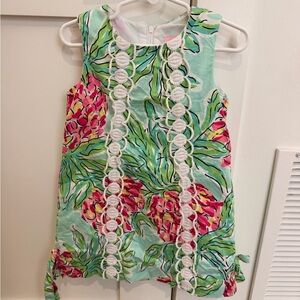Pineapple Lilly Pulitzer Toddler Dress